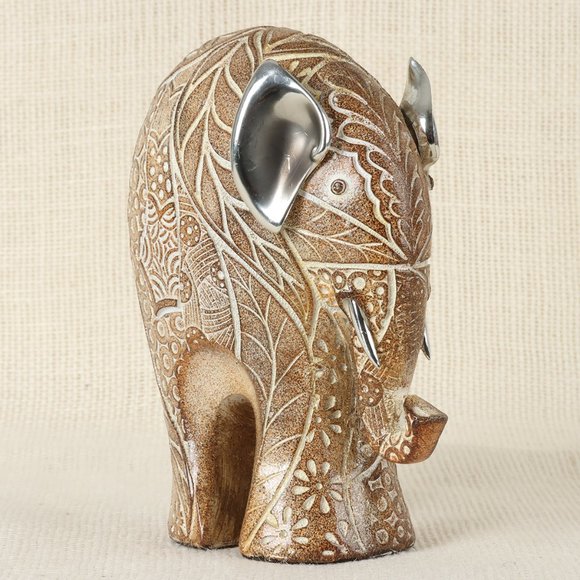 Boho Elephant Figurine - Picture 5 of 9
